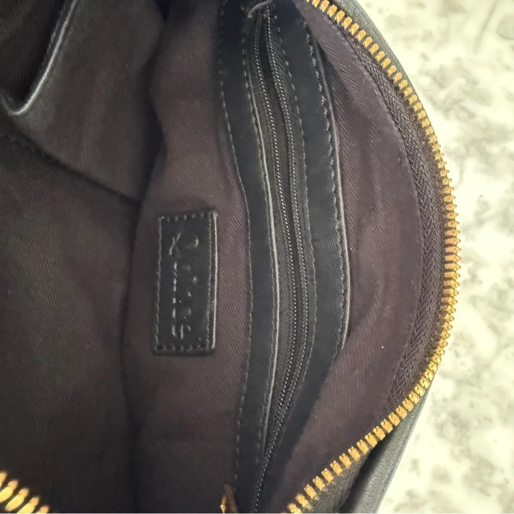 Quince Black Sheep leather Hobo Bag small - Picture 3 of 6
